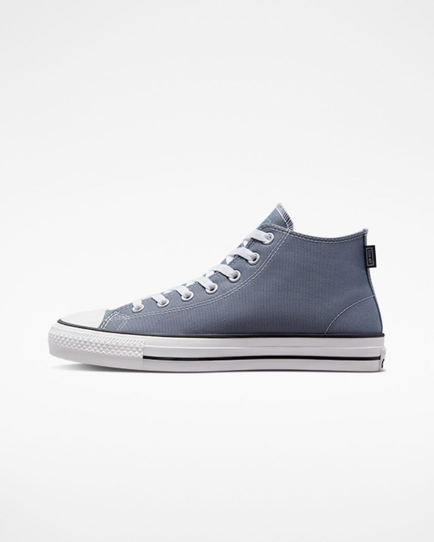 Zapatillas Skate Converse CONS Chuck Taylor All Star Pro Hombre Gris Blancas Negras | PE 5P78WL